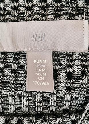 Женское  платье в рубчик р.м  h&amp;m 7