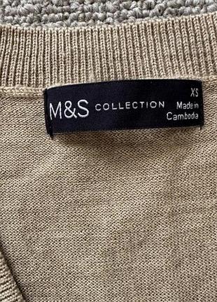 Джемпер m&s вовна 3