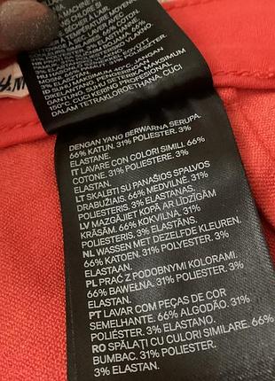 Червоні штани h&m розмір м 9