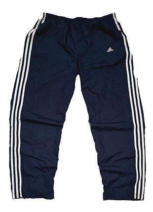 Вінтажні нейлонові широкі прямі спортивні штани adidas vintage як nike lacoste polo ralph lauren fred perry lonsdale alpha puma corteiz