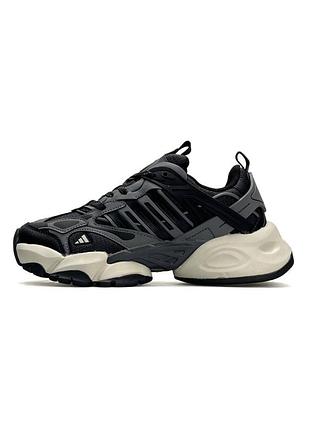 Мужские кроссовки adidas xlg runner deluxe 1977x grey black beige