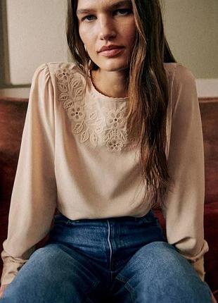 Блуза шовкова sezane