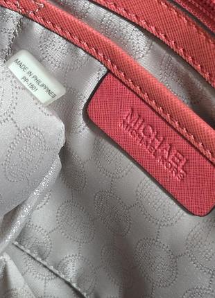 Кожаная сумка michael kors, оригинал 6