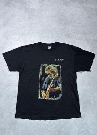 Вінтажна футболка 1995 jerry garcia grateful dead elo kino flo розмір хл