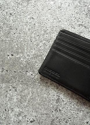 Чоловічий шкіряний гаманець diesel оригінал 3