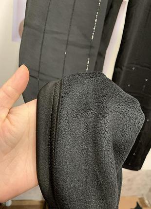 Теплі термо штани прямого крою 4