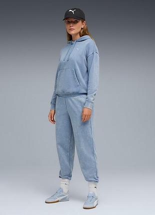 Жіночий костюм puma elevated essentials acid wash fleece