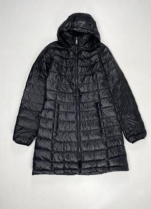 The north face размер m женский черный длинный пуховик зимняя куртка парка тепла удлиненная tnf nuptse summit 500 hyvent columbia 700 550 moncler