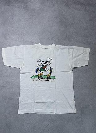 Вінтажна футболка disney goofy розмір хл