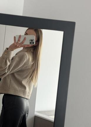 Куртка бомбер zara коротка куртка 5