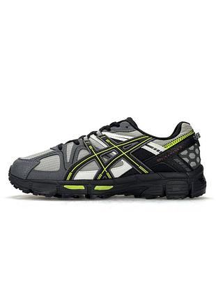 Кросівки чоловічі asics gel-kahana 8 m gtx grey black lime