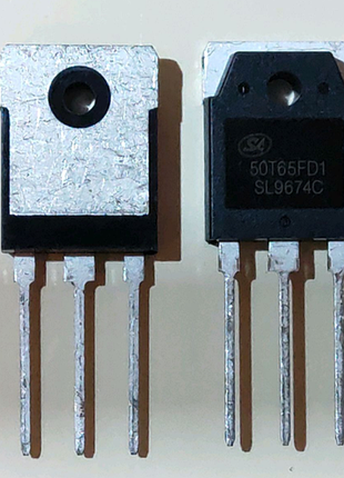 Транзистор igbt 50t65fd1 для інвертора 3