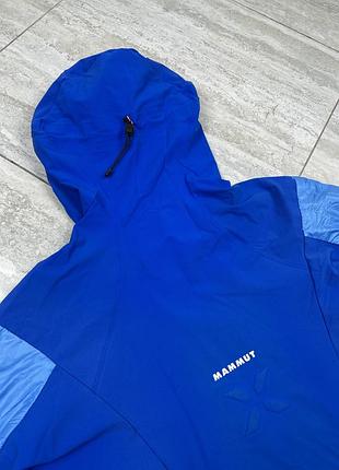 Mammut eisfeld softshell hybrid hooded jacket - softshell jacket blue size l куртка софтшел 6