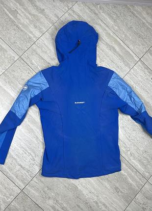 Mammut eisfeld softshell hybrid hooded jacket - softshell jacket blue size l куртка софтшел 5