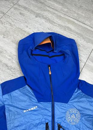 Mammut eisfeld softshell hybrid hooded jacket - softshell jacket blue size l куртка софтшел 3