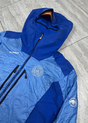 Mammut eisfeld softshell hybrid hooded jacket - softshell jacket blue size l куртка софтшел 2
