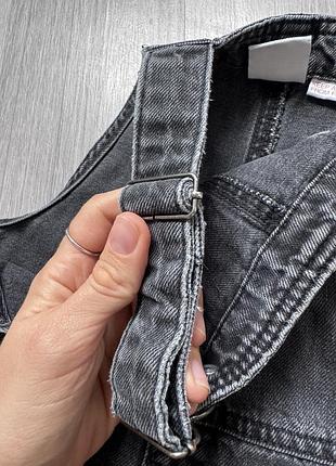 Детский джинсовый комбинезон zara 3