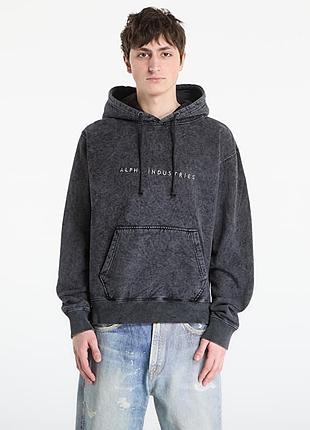 Alpha industries acid logo hoodie 3
