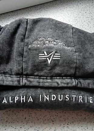 Alpha industries acid logo hoodie 2