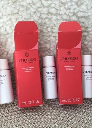 Зволожуючий тонізувальний софтнер для пружності шкіри обличчя shiseido