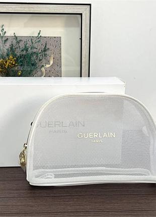 Косметичка guerlain біла з бджолою