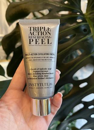 Пілінг для обличчя instytutum triple action resurfacing peel