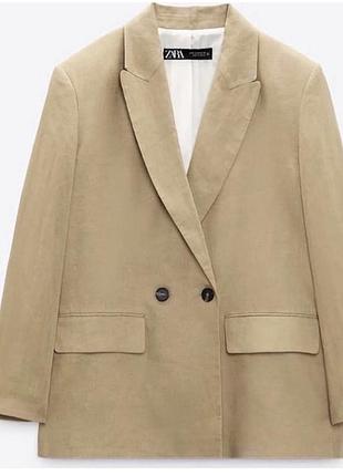 Піджак жіночий zara бежевий