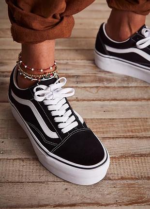 Vans old school на платформі 36.5