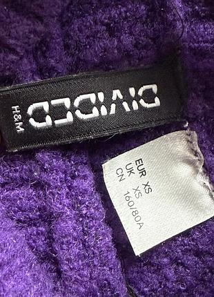 Фіолетовий гольф h&m 5