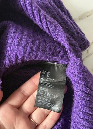 Фіолетовий гольф h&m 6