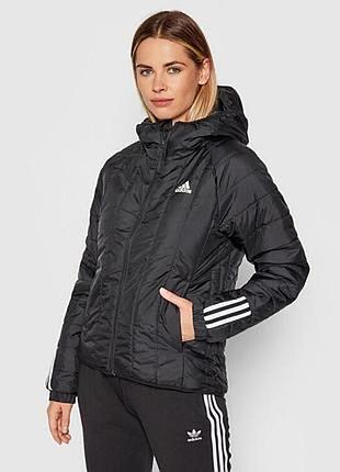Курточка куртка осінь весна adidas чорна жіноча с