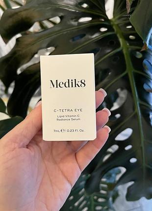 Сироватка для обличчя medik8 c-tetra eye lipid vitamin c radiance serum 7 мл