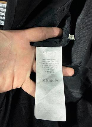Gucci uniform classic suit blazer jacket m size 8