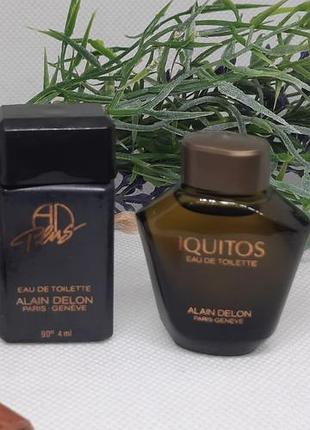 Эксклюзивный мужской дуэт alain delon: iquitos (5 мл, edt) и ad plus (4 мл, edt)