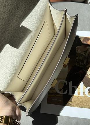 Сумка constance 23 epsom calf cream/gold🤍 6