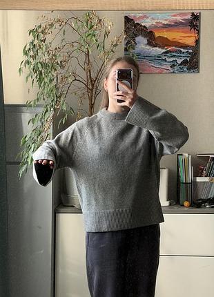 Светр жіночий h&m сірий 4