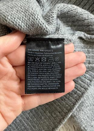 Светр жіночий h&m сірий 3