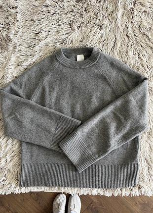 Светр жіночий h&m сірий