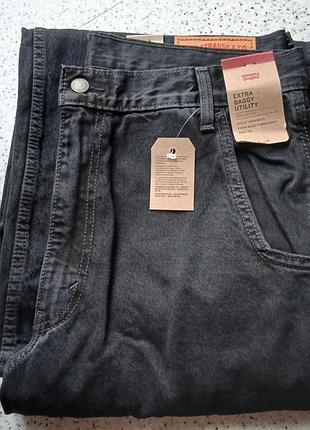 Levi's extra baggy utility garment dye men's jeans