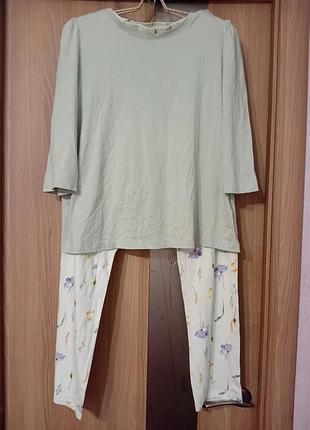 Пижама женская хлопковая l,xl размер состояния новой