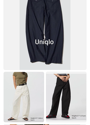 Штани жіночі uniqlo, size 28-29(l-xl), стан ідеальний, півпояс 49-42 бедра 59 довжина від пояса 103 ширина штанини 24