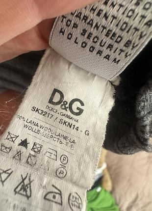 Шерстяное платье d&g, оригинал 6