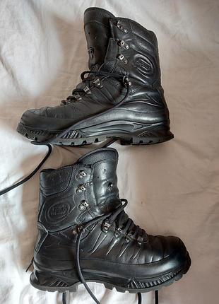 Тактические ботинки meindl combat extreme, черный цвет, кожа, gore tex, размер 44 1/2 (285мм)