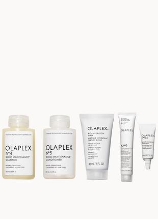 Комплекс процедур зі відновлення волосся olaplex the complete bond repair routine olaplex bond