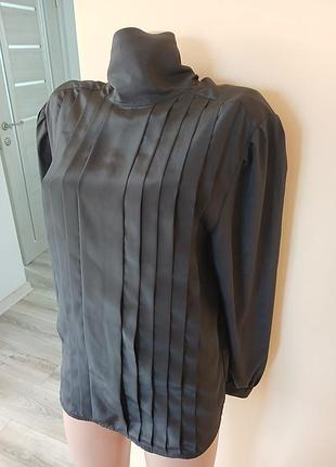 Чорна цікава блуза 6