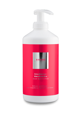 Крем для рук з екстрактом журавлини та сечовиною baehr 500 мл (cranberry handcreme) (11728)