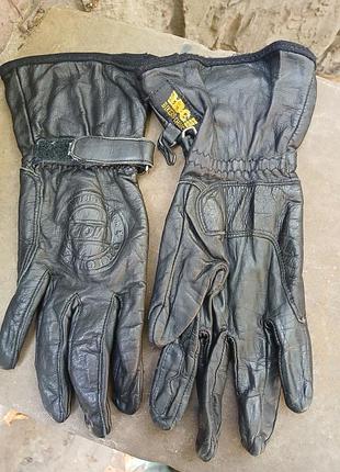 Кожаные мшто варежки bikers choice.