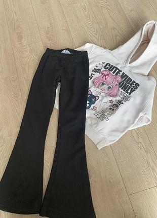 Лосини кльошні пусер zara