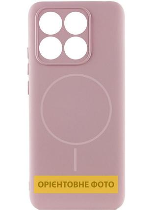 Чехол silicone cover lakshmi full camera (aa) with magnetic fit для motorola moto g86 5g розовый / pink sand