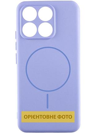 Чехол silicone cover lakshmi full camera (aa) with magnetic fit для motorola moto g86 5g сиреневый / dasheen